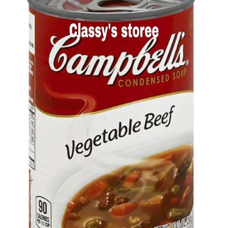 Jual Vegetable beef soup/Campbell/298gr di Seller Classy's storee