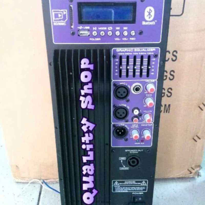 Jual Power Kit Aktif/Mesin Speaker Active Bluetooth Equalizer Usb di
