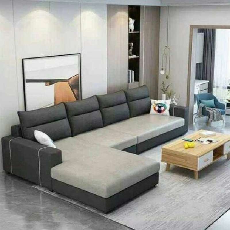 Jual Sofa Letter L Shape Minimalis Modern Keluarga di Seller IDEA.store