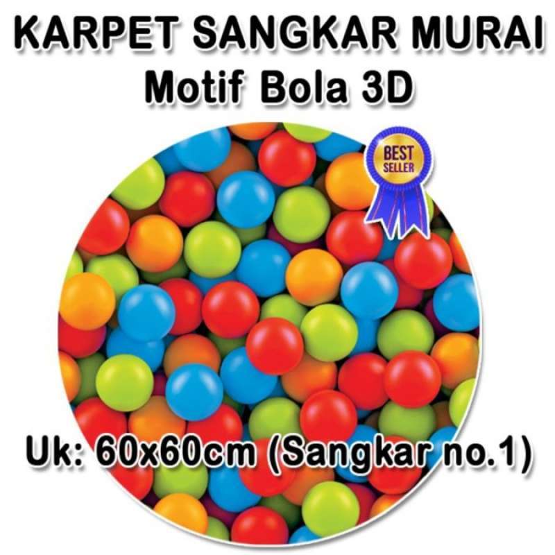 Promo Karpet Kandang Murai No.1 Motif Bola - Alas Kandang Murai di