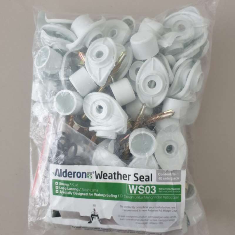 Jual Weather Seal Alderon Rs Trimdeck (Isi 40 Set) Roofseal di Seller