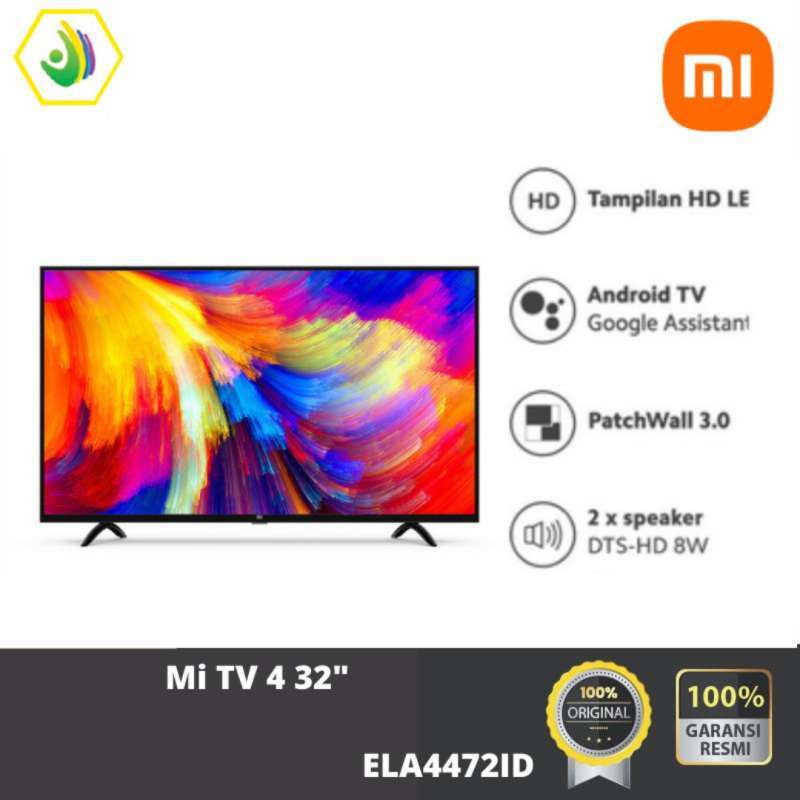 Jual XIAOMI MI TV 4 32 LED Android Smart TV ELA4472ID Di Seller jual-xiaomi-mi-tv-4-32-led-android-smart-tv-ela4472id-di-seller