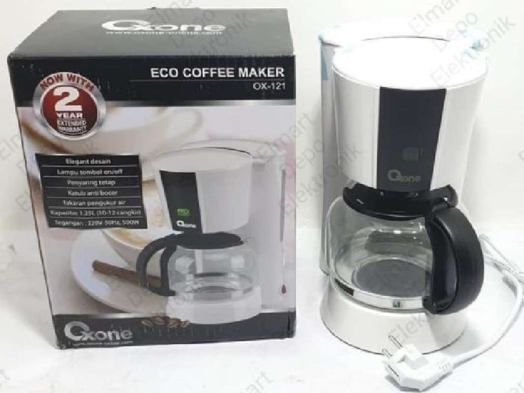 Jual Coffee Maker Oxone ECO dan Tea Maker OX121 Pembuat Kopi Listrik