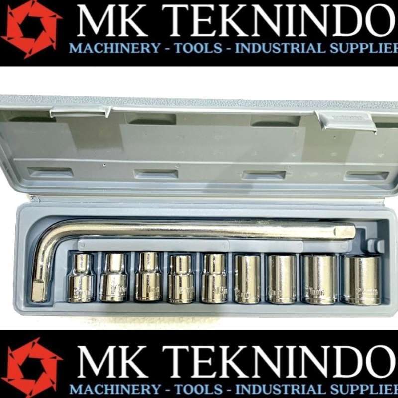 Jual Kunci Sock 1/2â SET / Socket Wrench Set 1/2 Inch / Mata Sok Soket di Seller MK TEKNINDO