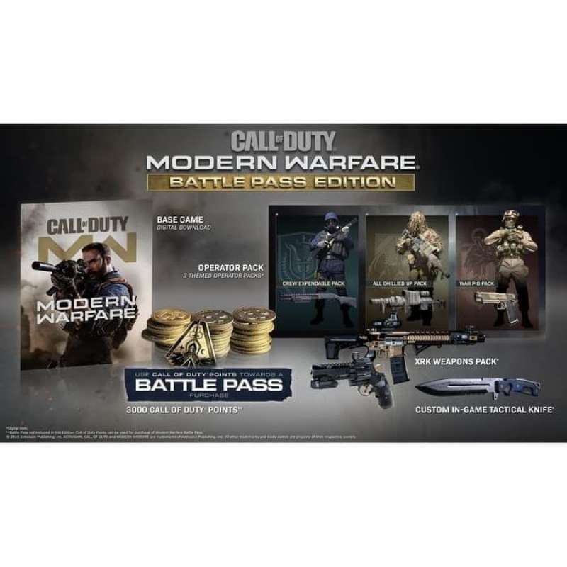 Jual Call Of Duty Modern Warfare PC Battle Pass Edition Battle Net di