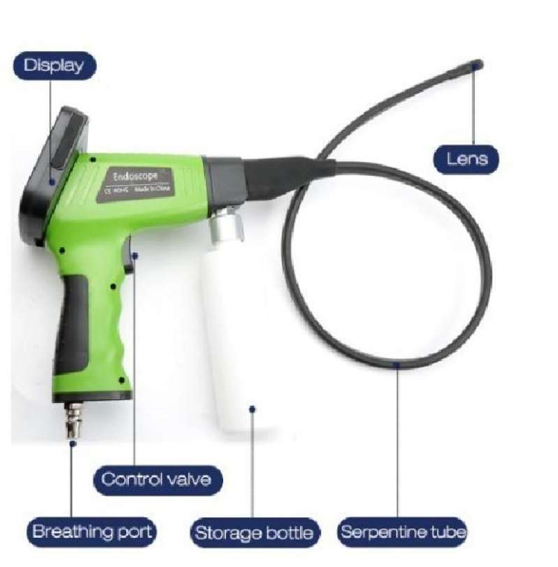 Jual Car Air Conditioner Cleaning Gun Inspection LCD Display Visual