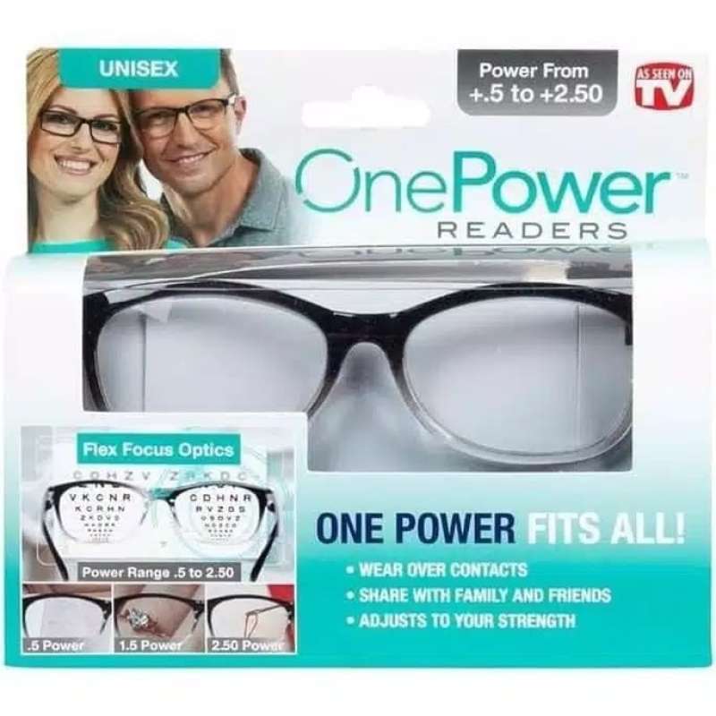 Jual One Power Readers Flex Auto Focus Optic Kacamata Baca Bifocal