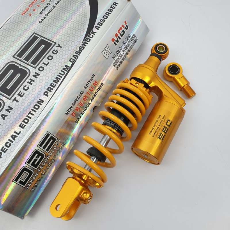 Promo shock sokbreker vario 150 merah maron gold series Diskon 28% di