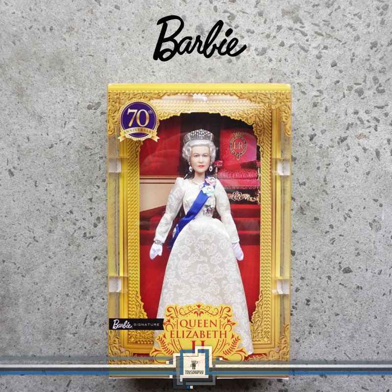 Jual Barbie Signature Queen Elizabeth II Platinum Jubilee Doll 70th
