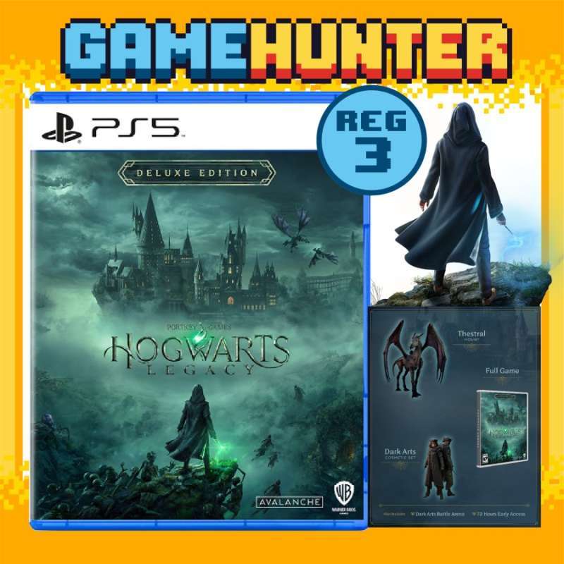 Jual Ps5 Hogwarts Legacy Deluxe Edition / Hogwart Legacy Deluxe Edition Di Seller Gamehunter