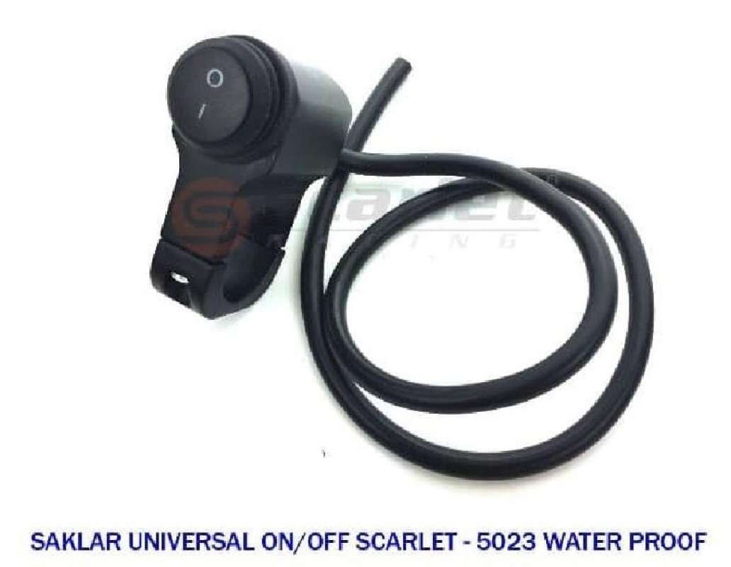 Jual Saklar On Off Waterproof Tahan Hujan Cocok untuk Engine Cut Lampu ...