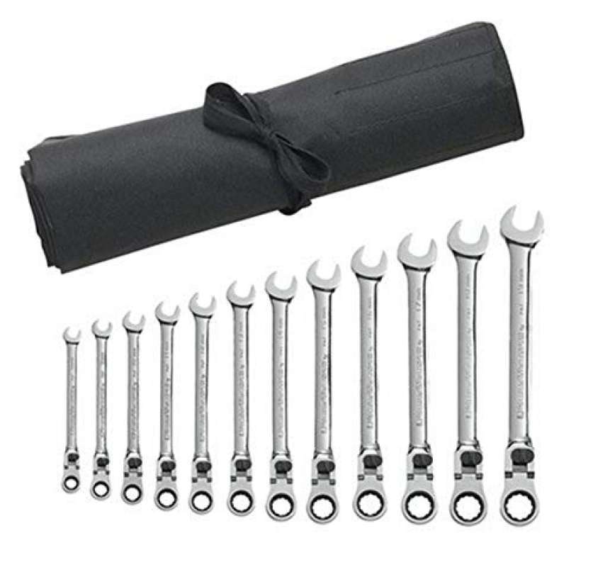 Promo GEARWRENCH 12 Pc. 12 Pt. XL Locking Flex Head Ratcheting