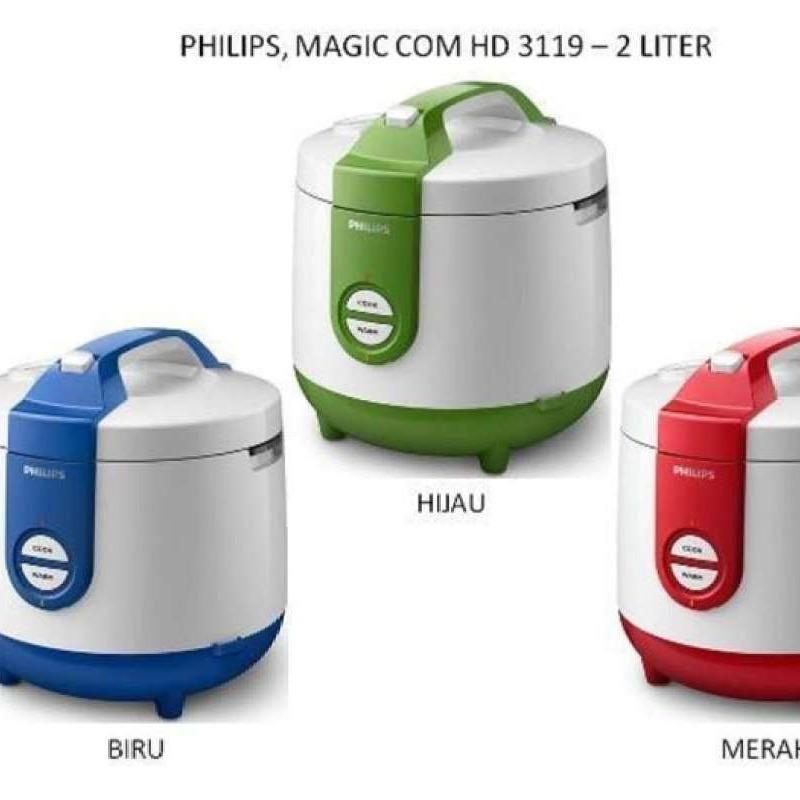Promo Rice Cooker Philips HD3119 Kapasitas 2 Liter Diskon 22 di