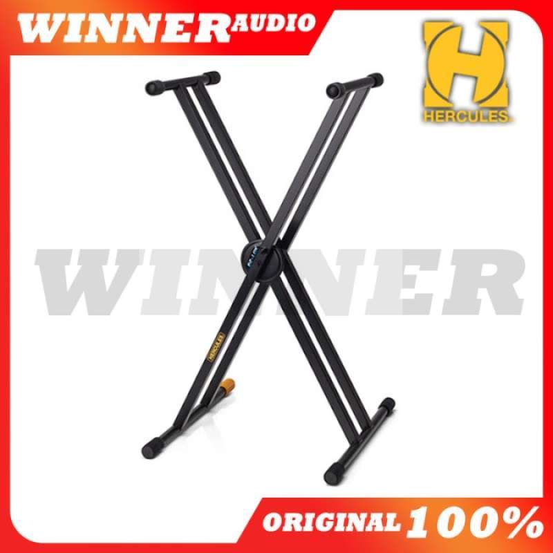 Jual STAND KEYBOARD HERCULES KS120B DOUBLE X ORIGINAL di Seller electro