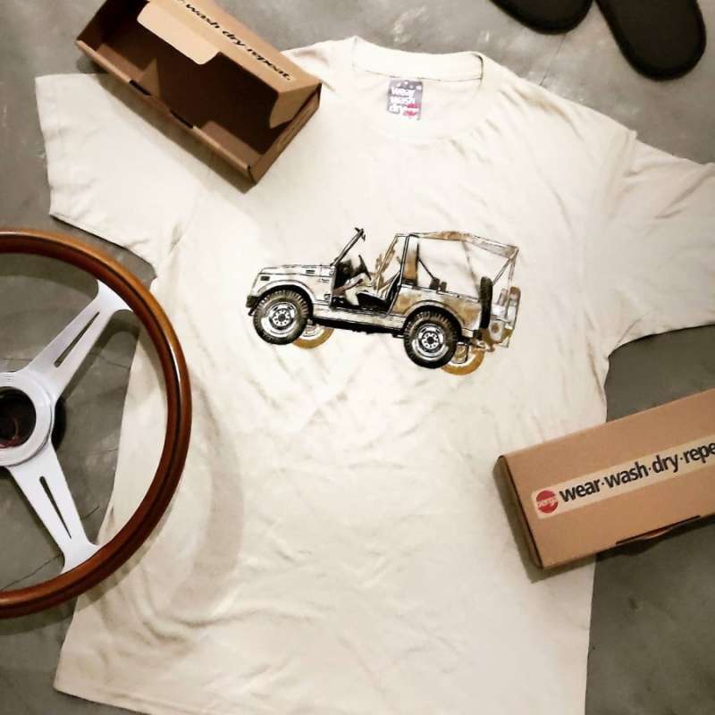 Jual kaos jimny willyz - katana jimny caribian sierra jangkrik trepes