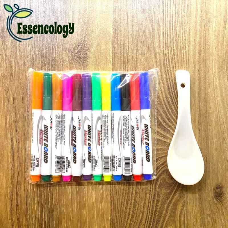 Jual Magical Water Painting Marker Spidol Whiteboard Warna Warni Isi 12 di Seller