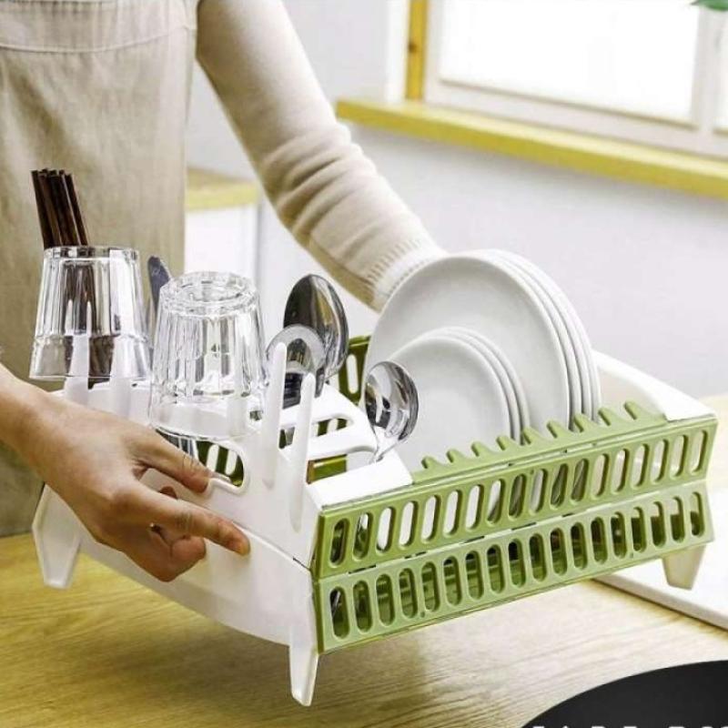 Barat Rack Promo Rak Piring - Collapsible Compact Dish Rack Diskon 23% di Seller ...