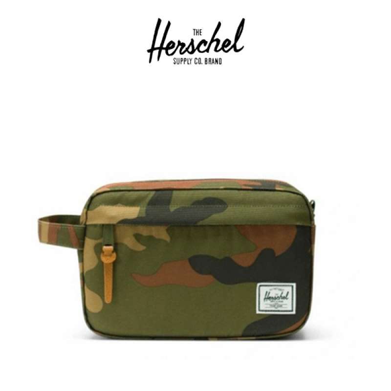 Jual Herschel OS Chapter Travel Kit (5L) Woodland Camo di Seller NS Market Official Store