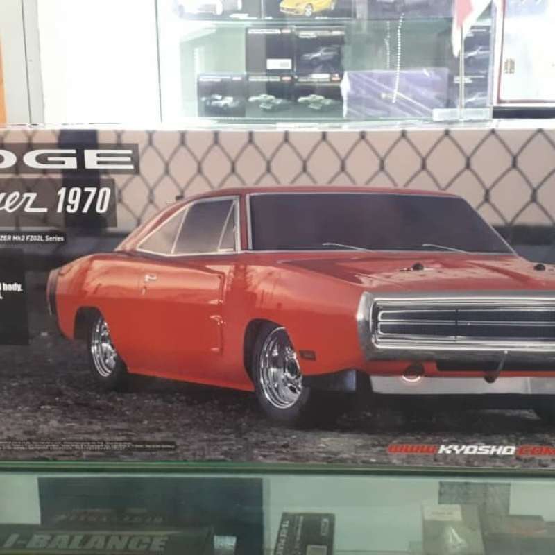 Kyosho Fazer 1:10 Fz02L Dodge Charger 1970 – Hemi Orange, Voiture RC Neuve