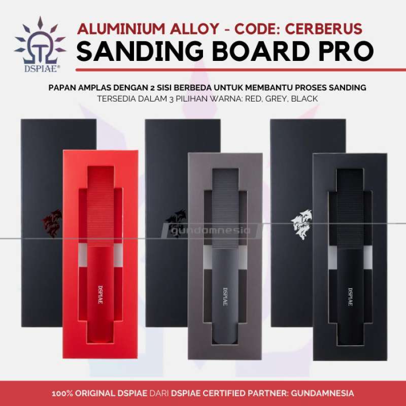 Jual Dspiae Cerberus Sanding Board Pro (papan Stick Amplas 2 Sisi