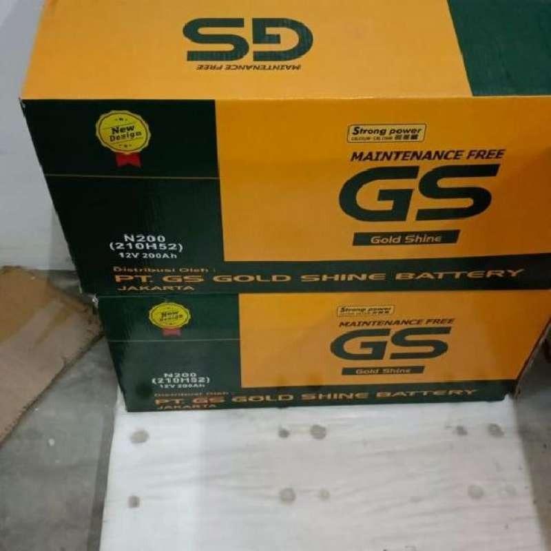 Jual Aki Kapal/ Aki Alat Berat/ Aki Genset/ GS MF N200 Gold Shine