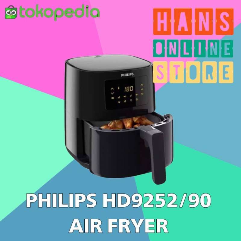 Jual PHILIPS HD9252/90 Digital Air Fryer Spectre Black di Seller