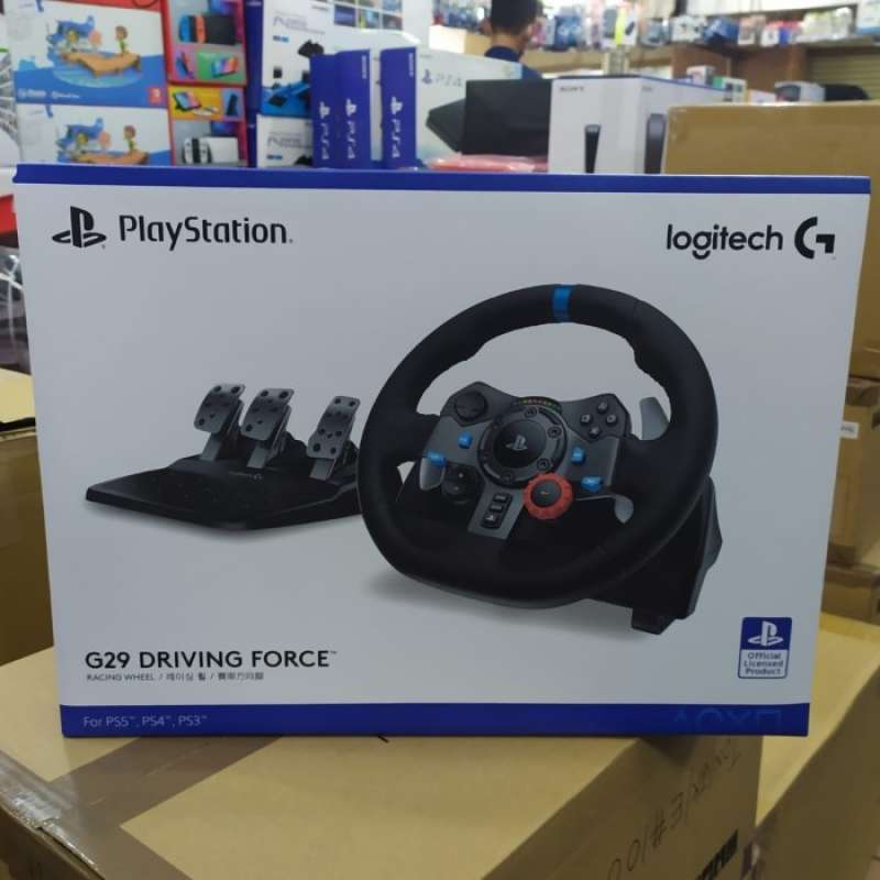 Jual Logitech G29 Driving Wheel Steering Wheel Ps3/Ps4/PC/Ps5 di Seller