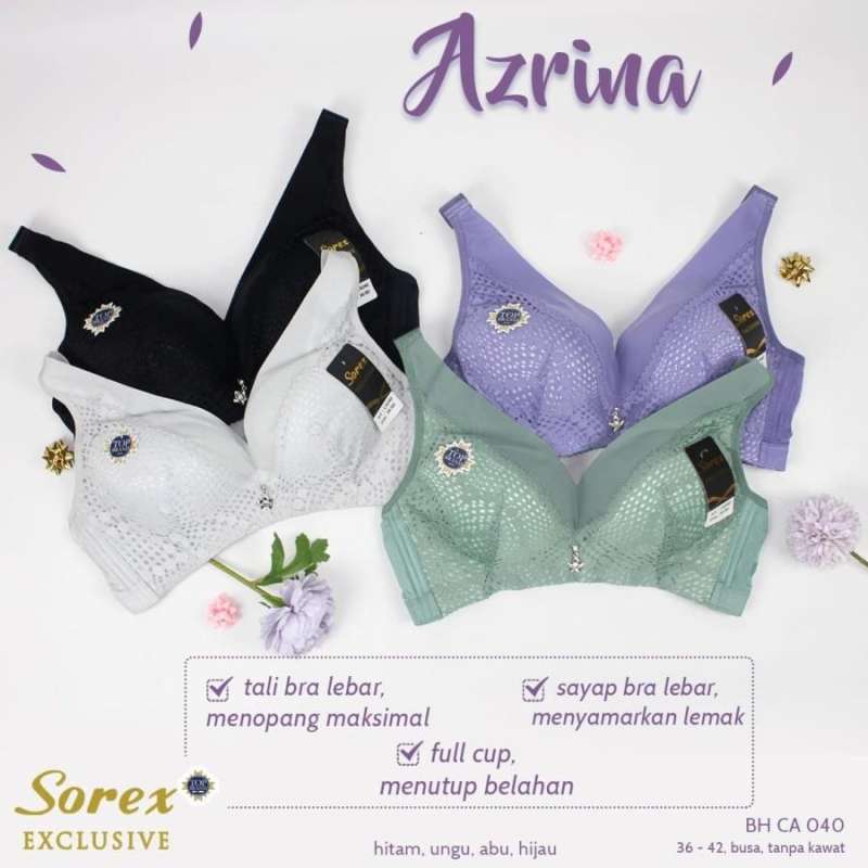 Jual Bra Exclusive Sorex Penekan Lemak CA 040 di Seller intimates