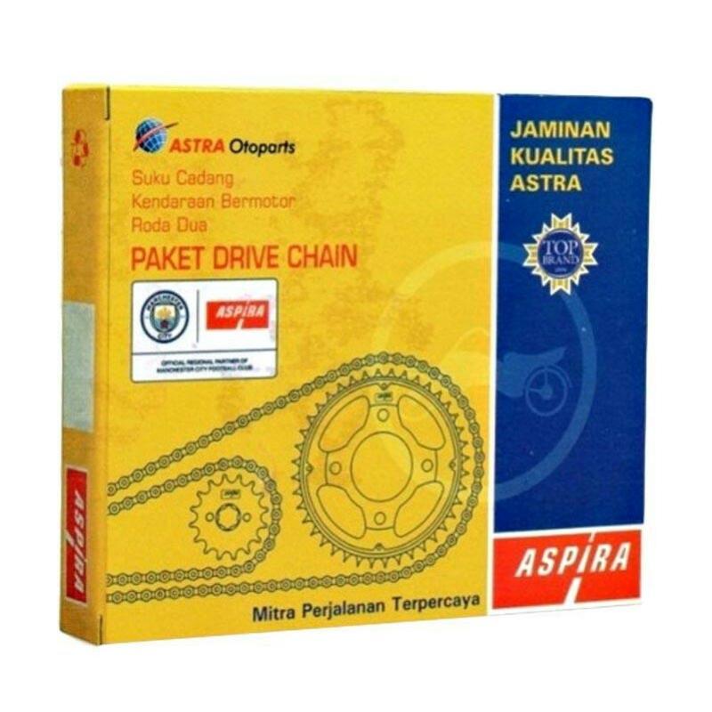 Promo Aspira Gear Set & Rantai Motor For Honda Supra X 125 Helm In Lama Diskon 15 Di Seller