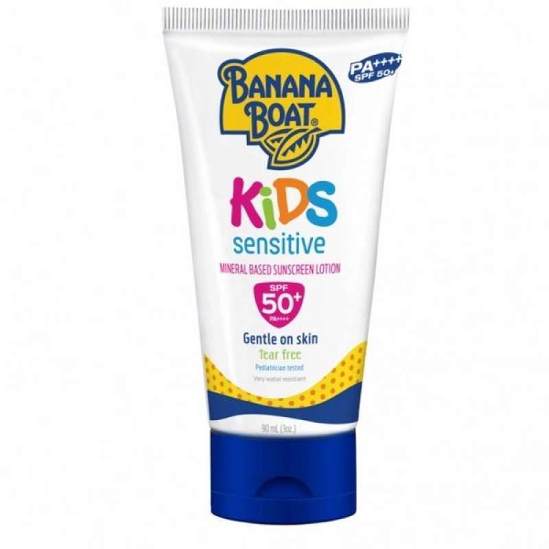 Jual Banana Boat Kids Sensitive Sunscreen Lotion Spf 50+ Pa+++ 90 Ml