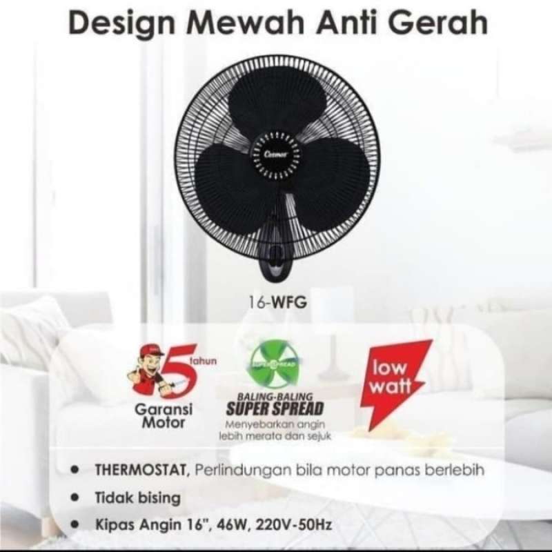 Jual KIPAS ANGIN DINDING COSMOS ukuran 16 Inch di Seller Mistcont Kapuk, Kota Jakarta Barat
