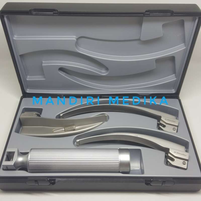 Jual Laryngoscope McIntosh Laringoskop Set Original Riester Germany di