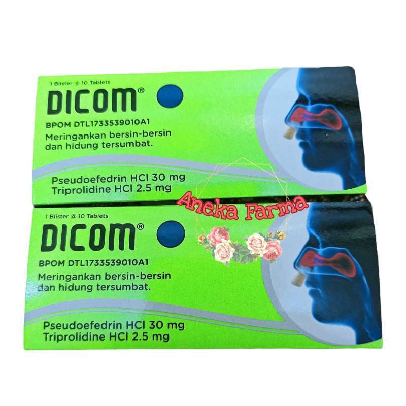Jual Dicom Untuk Meredakan Flu 10 Tablet Di Seller Aneka Farma - Kuta