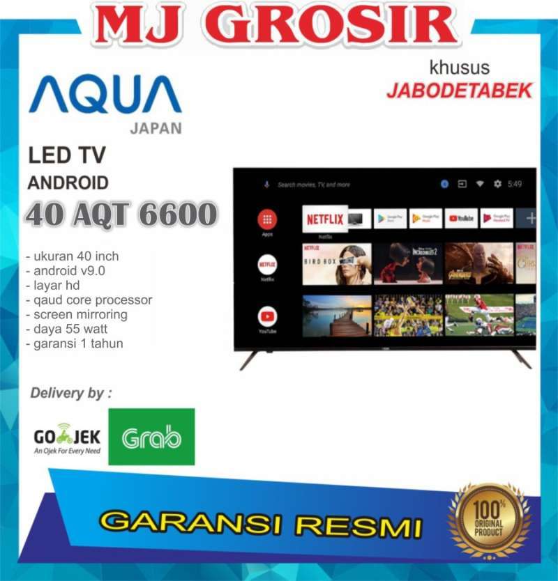 Jual Aqua Android Tv 40 Original, Murah & Diskon Mei 2024 | Blibli