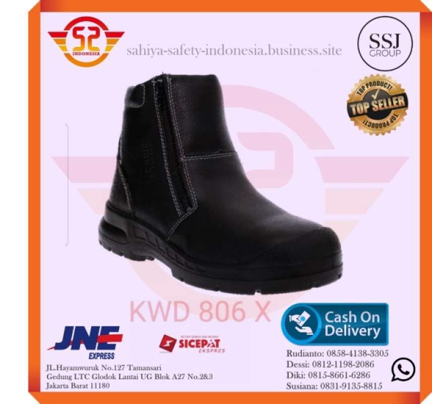 Promo Sepatu Safety King'S KWD 806 X Original Safety Shoes Sepatu