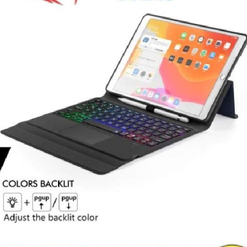 Promo Case iPad 5 6 2018 9.7 inch Air 1 2 Keyboard Touchpad Wireless