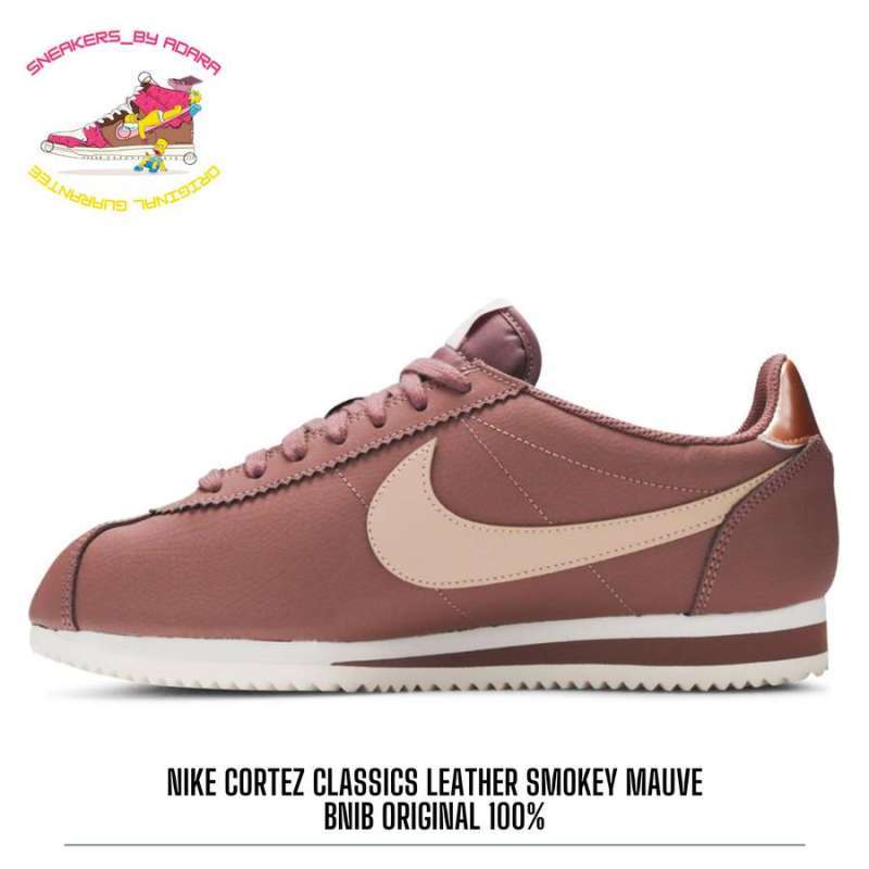 smokey mauve nike cortez