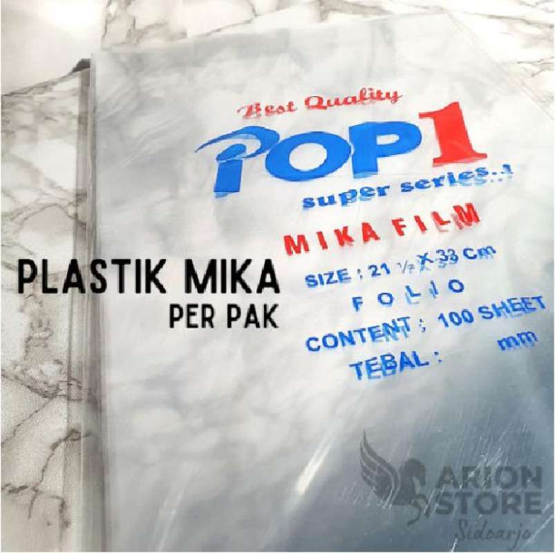 Jual [PAX] Plastik Mika Jilid Bening 0,8 Mic TIPIS Pop1/ Mika Jilid di ...