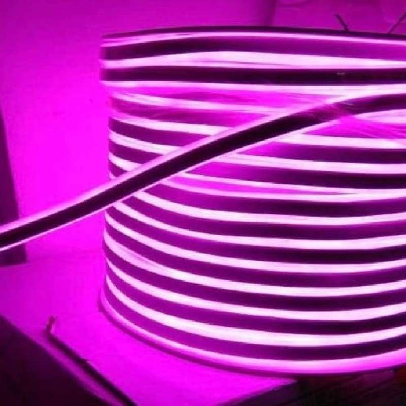 Jual Lampu Selang Neon Flexsibel Cahaya Pink/Neon Flexsibel/Lampu Strip