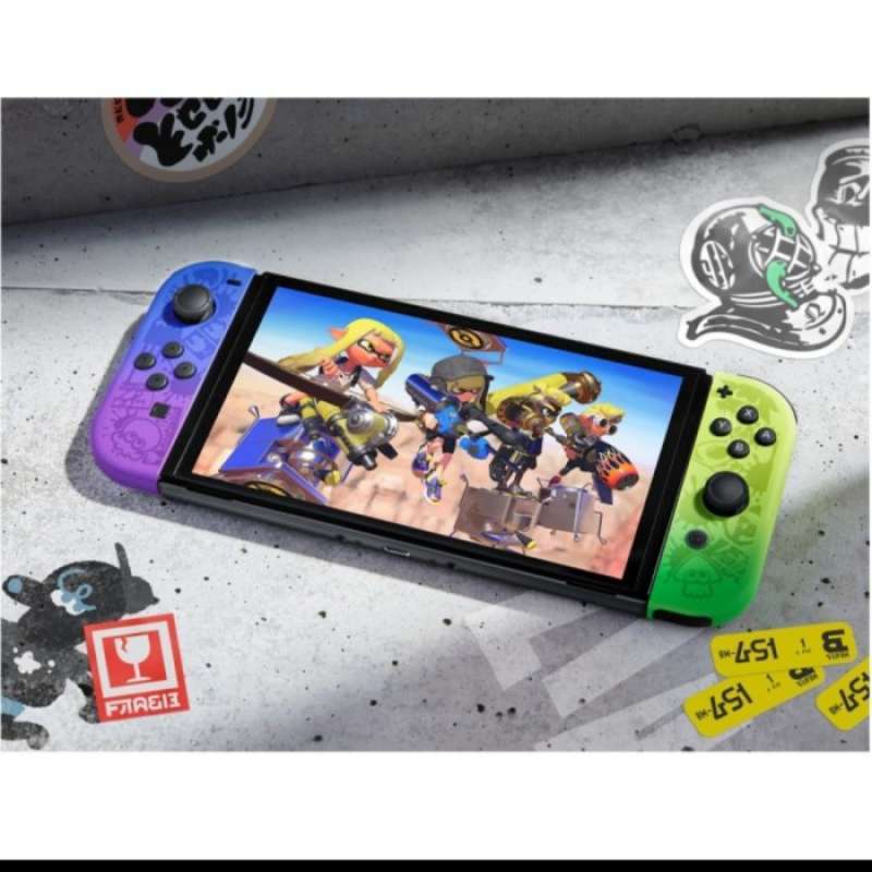 Jual Nintendo Switch Oled Splatoon 3 Edition Free Pro Controller Di ...
