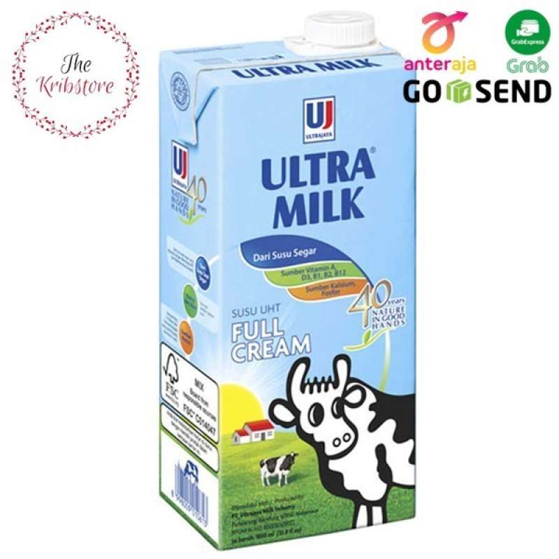 Promo ULTRA MILK Susu UHT Milk Plain 1000 ml Diskon 1% di Seller