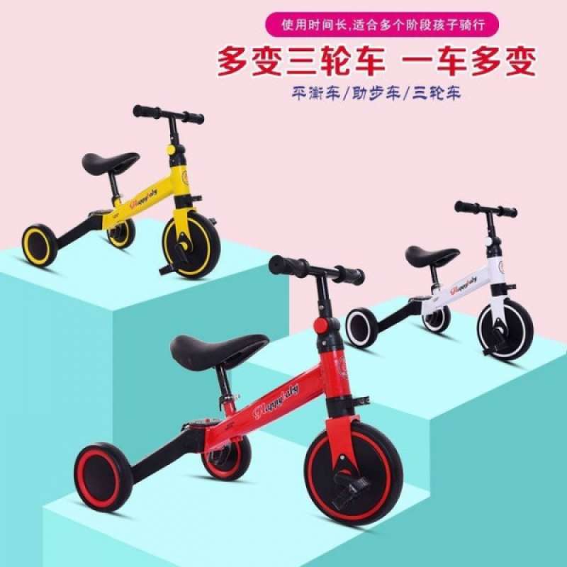 Promo Sepeda Anak Balance Bike Happy Baby 3 In 1 Balance Bike 3 Roda