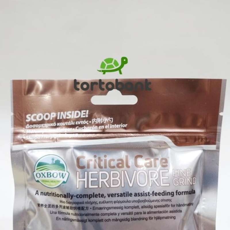 Promo OXBOW CRITICAL CARE HERBIVORE FINE GRIND 100 GRAM UTK FORCE FEED