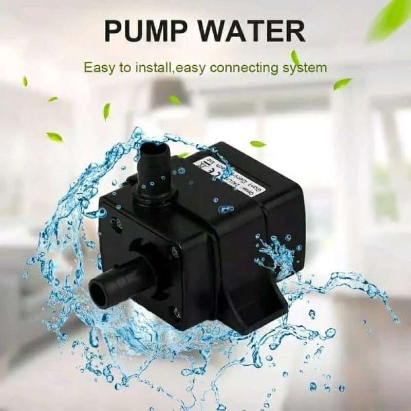 thumbnail image 2 of AD20P-1230C Ultra-Quiet DC 12V 3M 240L/H Brushless Submersible Water Pump With Cable 45cm 2 of 11