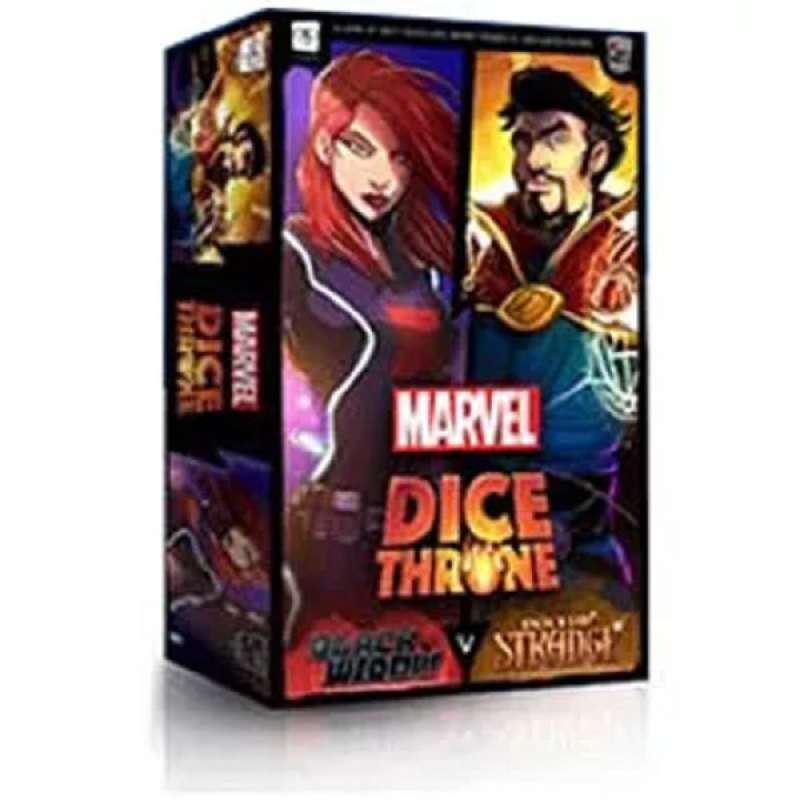 Jual Marvel Dice Throne Black Widow vs Doctor Strange Board Game di