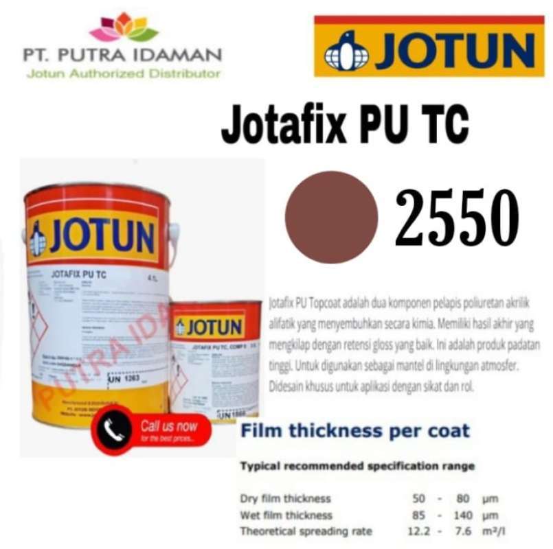 Jual Jotun Cat Polyurethane / Jotafix Pu Tc 5 Liter / Cat Jotun Marine