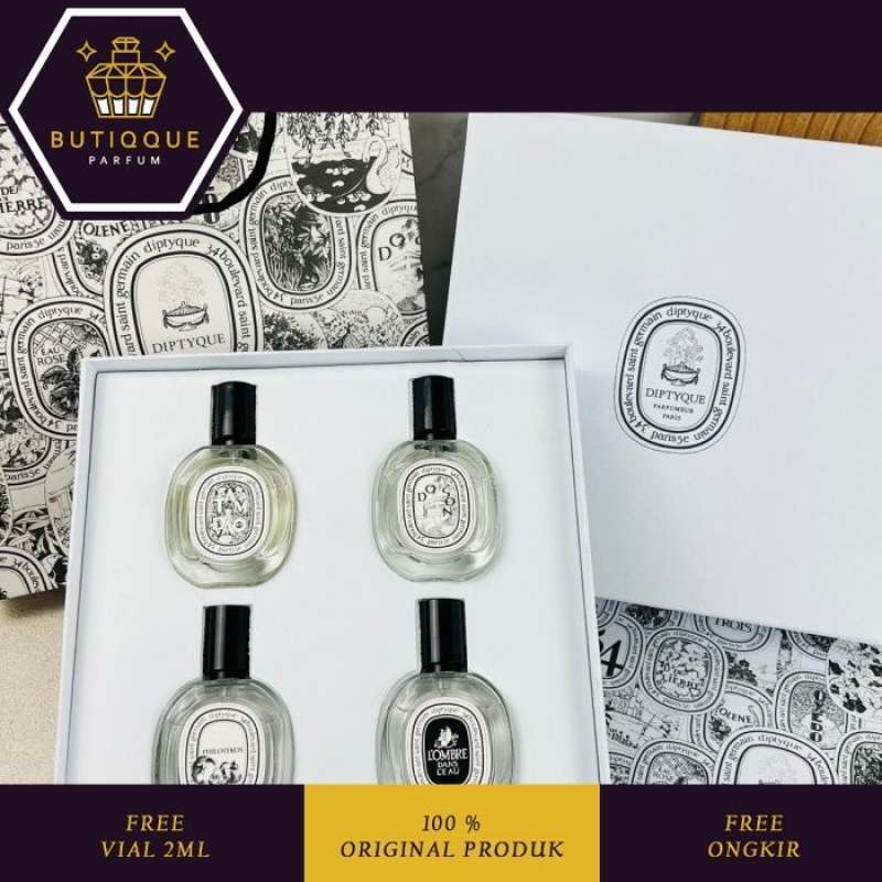Promo Diptyque Gift Set EDT 4 x 30ml Limited Edition Full Set Diskon 25