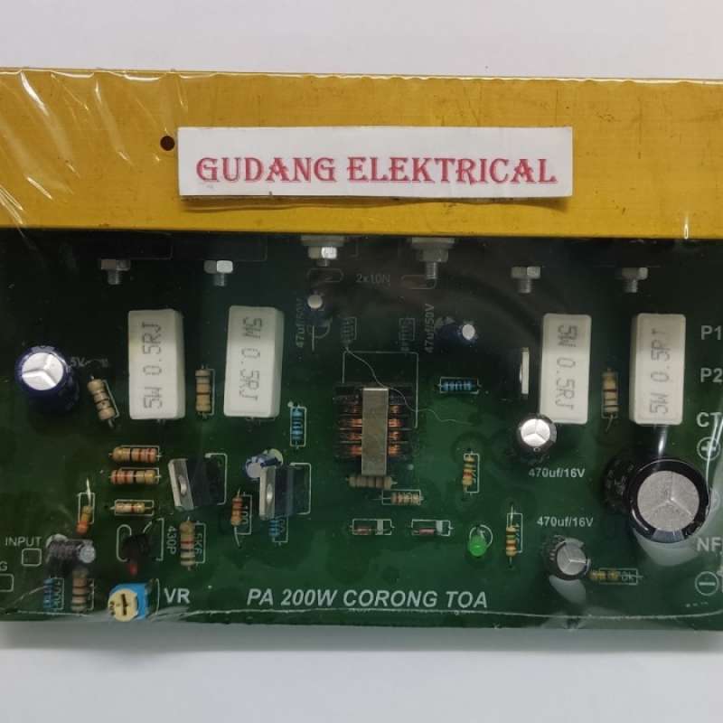 Promo Kit Power Amplifier TOA 200 Watt Diskon 41% di Seller berkah