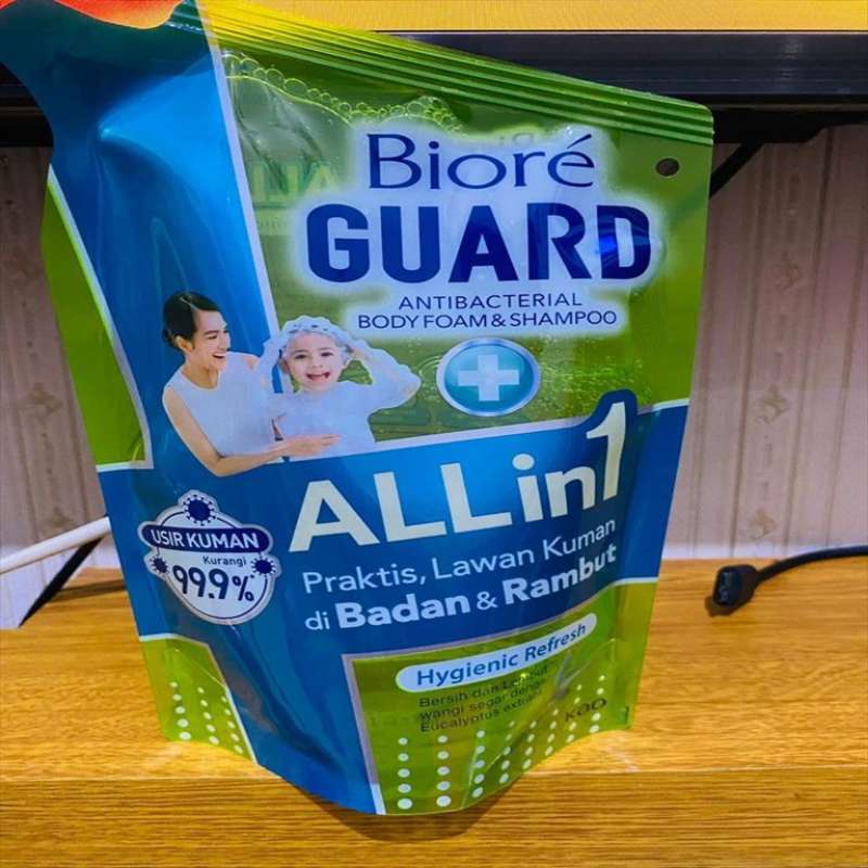 Promo Biore Guard Body Foam Refill All in 1 Hygienic Refresh 400 ml ...