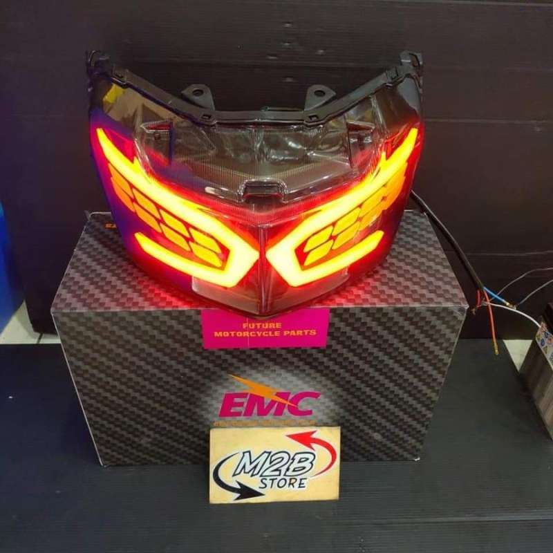 Jual Lampu Stop Led Yamaha Nmax Lama Old Senja Merah Di Seller M2b ...